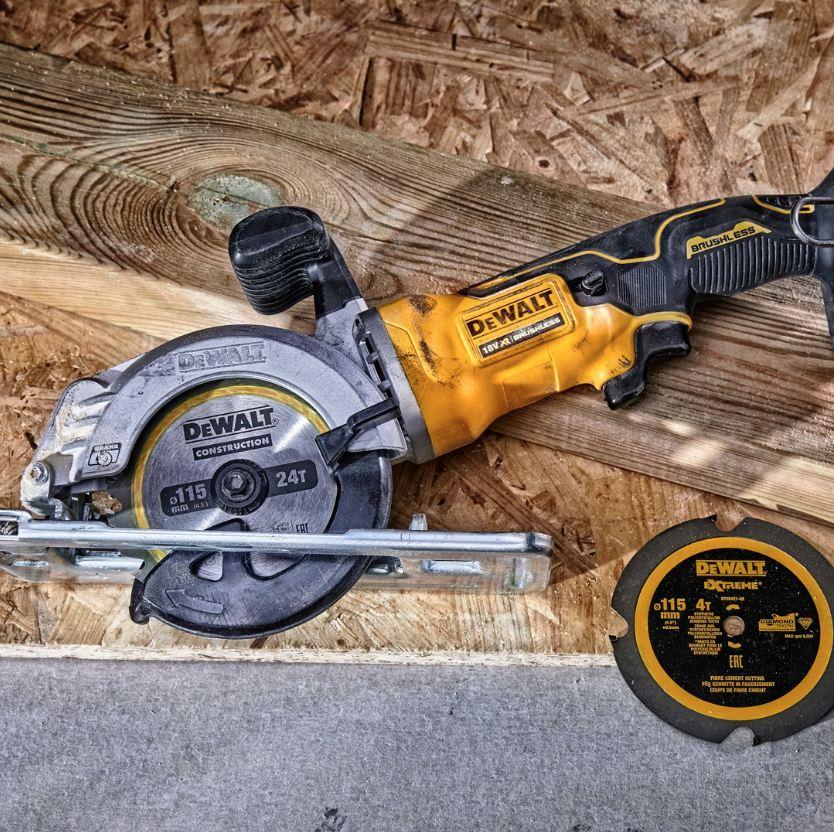 Пила DeWalt DCS571NT дисковая аккумуляторная бесщеточная - фото 3 - id-p204399897