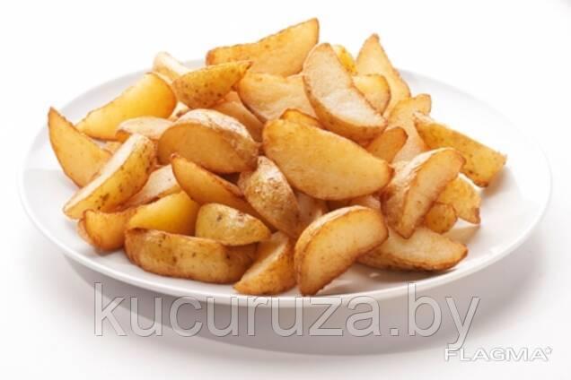 Дольки картофельные с кожурой в панировке (Нидерланды)