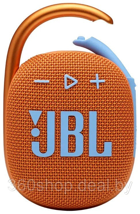 Портативная колонка JBL Clip 4 (оранжевый) - фото 1 - id-p204401108