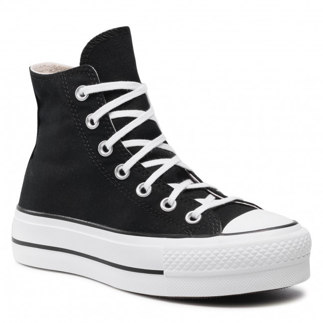 Кеды женские CONVERSE CTAS LIFT HI Black - фото 4 - id-p204401226