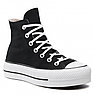 Кеды женские CONVERSE CTAS LIFT HI Black, фото 4