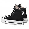 Кеды женские CONVERSE CTAS LIFT HI Black, фото 5