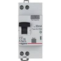 Дифференциальный автомат электронный 1P+N16A хар-ка C 6kA 30mA тип AC Legrand RX3 (419399)