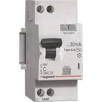Дифференциальный автомат электронный 1P+N32A хар-ка C 6kA 30mA тип AC Legrand RX3 (419402)