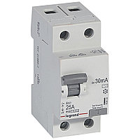 УЗО электромеханическое 2P25A 10kA 30mA тип AC Legrand RX3 (402024)