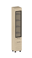 Шкаф-пенал с витриной Лером Камелия ШК-2643-АС (ясень асахи)