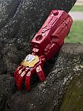 Детский аккумуляторный Пистолет стреляющая перчатка Железный Человек гидрогелевый на орбизах, фото 4