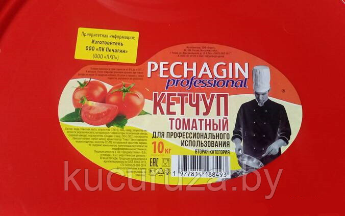 Кетчуп Pechagin Professional 2 кат. OLFOOD 10 кг