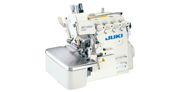 JUKI MO-6916 RFF 650H двухигольный пятиниточный оверлок для обработки тяжелых тканей с нижним и верхним продви - фото 1 - id-p204402074