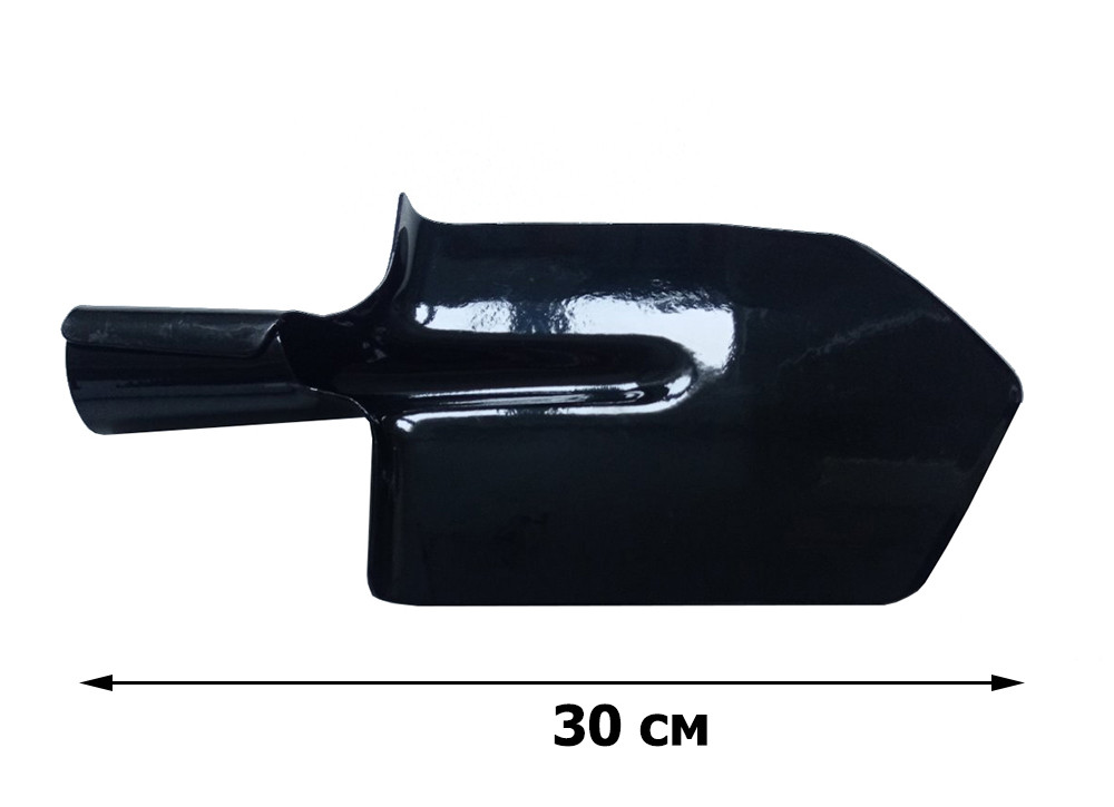 Лопата штыковая ЛКМ-4-950 Белаз, размер полотна 205х155х1,6 мм, длина 1110 мм, масса 1,4 кг - фото 4 - id-p204405610