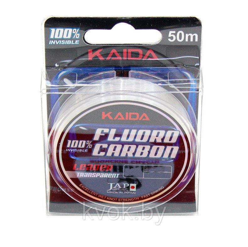 Леска флюорокарбоновая KAIDA FLUORO 50 м - фото 1 - id-p204405973