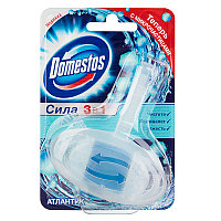 Подвесной блок для унитаза Domestos "3 в 1 Атлантик" 40г., твердый, 65414580/67519912