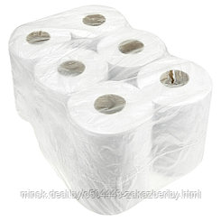 Туалетная бумага 1-слойная "Стандарт" 200м, облагороженная макулатура, плотность 26г/м2, Comfy PRO (Россия)