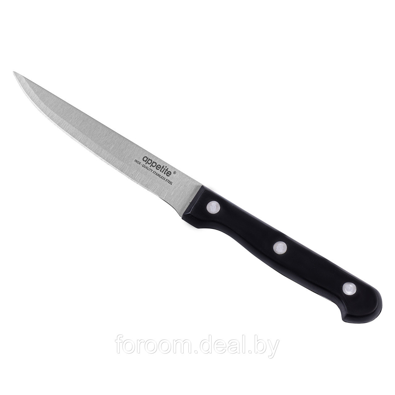 Нож кухонный 11см, для нарезки Appetite Шеф FK212C-4B - фото 1 - id-p204321888