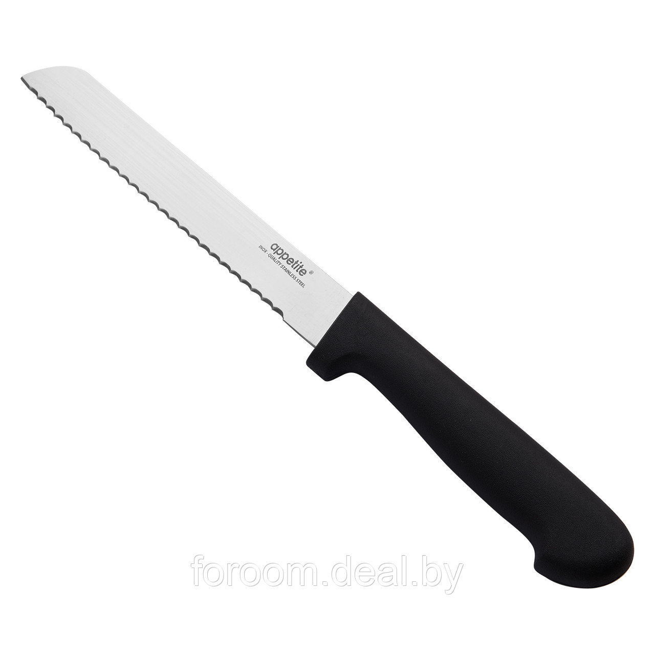 Нож для хлеба, волнистое лезвие 15см Appetite Гурман FK210B-6 - фото 1 - id-p204321890