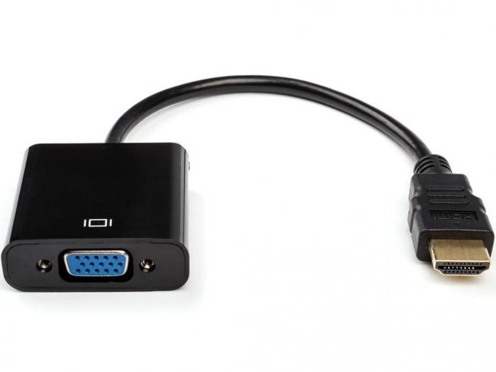 Аксессуар ATcom HDMI - VGA 10cm АТ1013