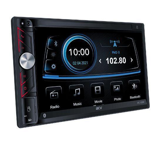 Автомагнитола с экраном ACV WD-6930 Ресивер с Bluetooth 2din автомобильная магнитола в машину - фото 1 - id-p204237053