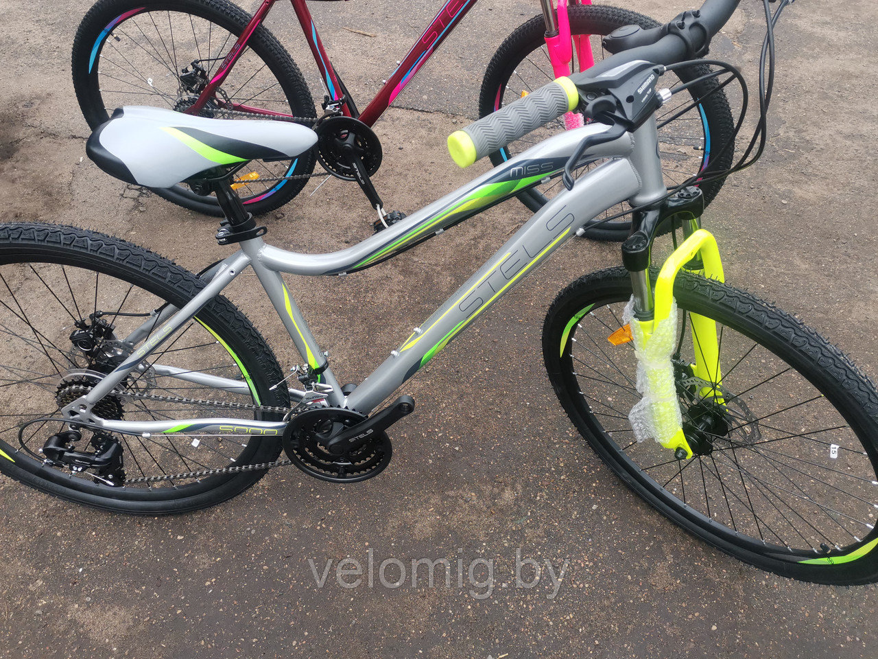 Велосипед горный женский Stels Miss 5000 MD 26 V020 (2022) - фото 3 - id-p71358418