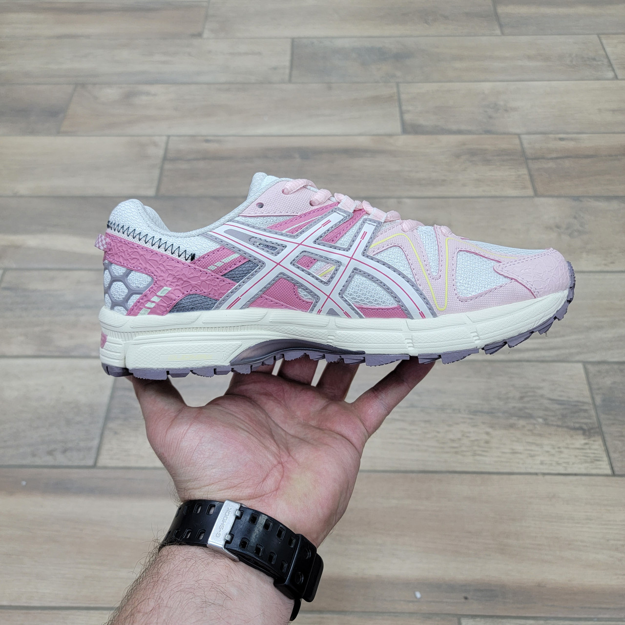 Кроссовки Asics Gel Kahana 8 Pink Burgundy - фото 2 - id-p204308703