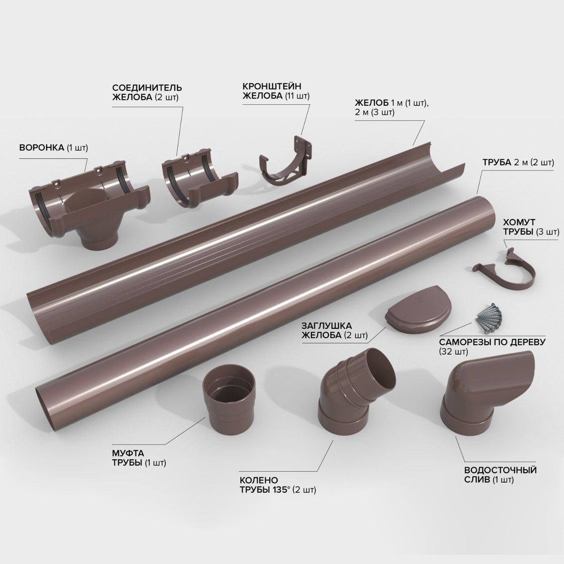 Водосточка тн оптима. Комплект гидравлика рихтовочный растяжка гидравлическая 10т. Тн комплект. Водосточка оптима технониколь. Комплект шаклов 2т tplus t00137.