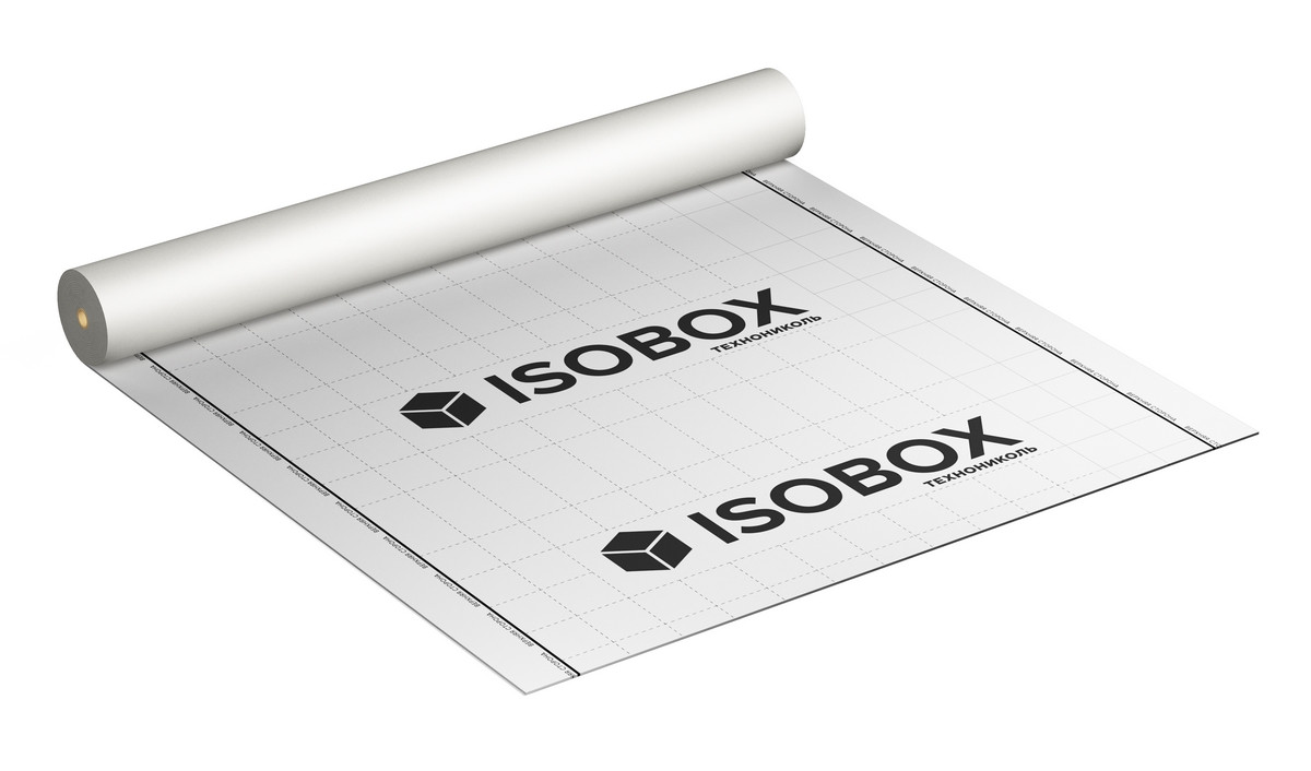 Ветро-влагозащитная пленка ISOBOX A 70 (70м2) ОКРБ 13.95.10