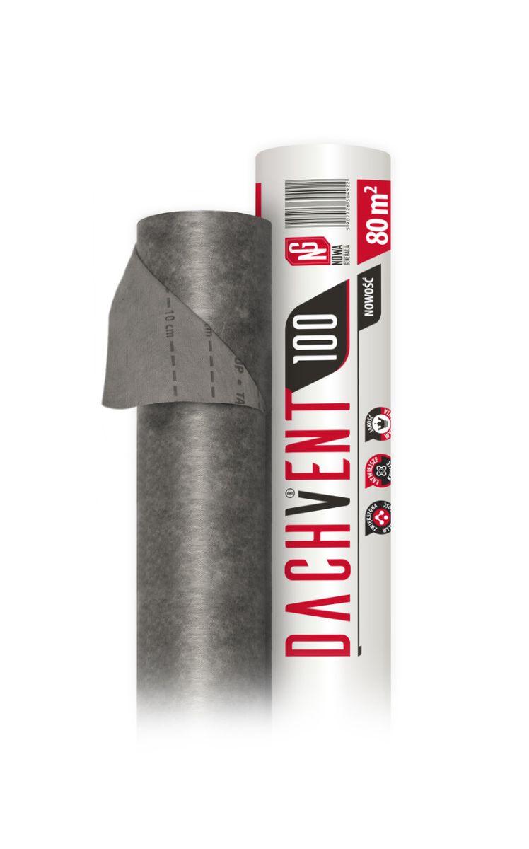 Cупердиффузионная мембрана DACHVENT 100 NG (1,6*50) 80 м2