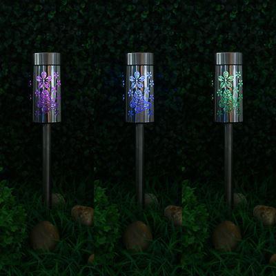 INBLOOM Фонарь на солн. бат. 6х41,5см LED1*RGB IP44 1*1.2V Ni-MH AAA600mAH 2.1v35мА, металл, пласт. 475-297 - фото 1 - id-p204427479