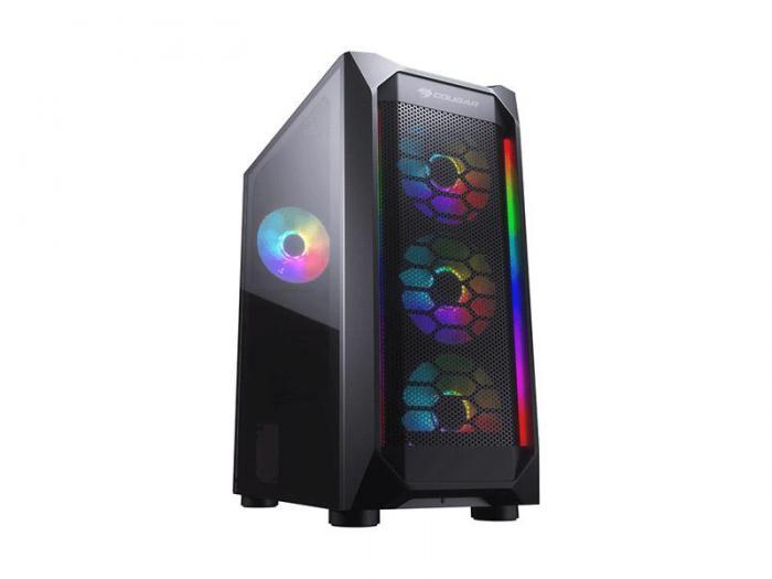 Корпус Cougar MX410 Mesh-G RGB Black без БП PCCCG MX410 Mesh G RGB