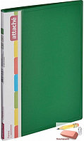 Папка с зажимом Attache F611/07, 17 мм., 700 мкм., зеленая