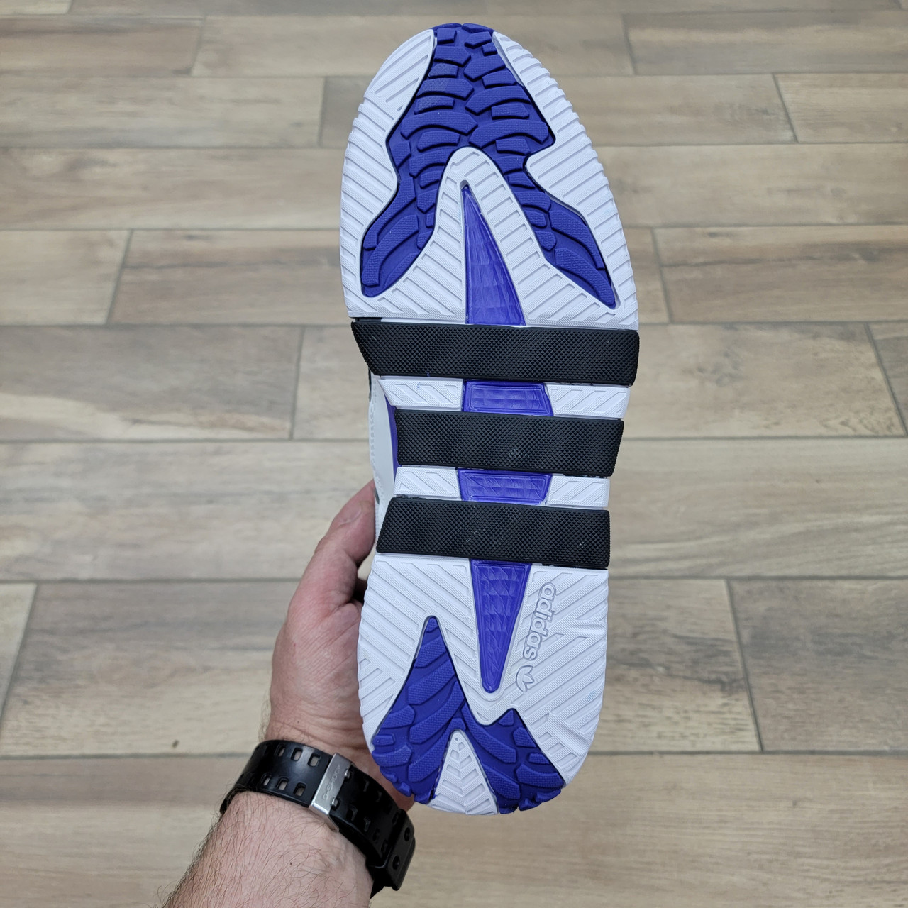 Кроссовки Adidas Niteball White Purple - фото 6 - id-p155696512