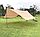 Шатер - тент туристический 3х5 метров / Навес от солнца и дождя / Шатер для пикника, кемпинга, похода, фото 4