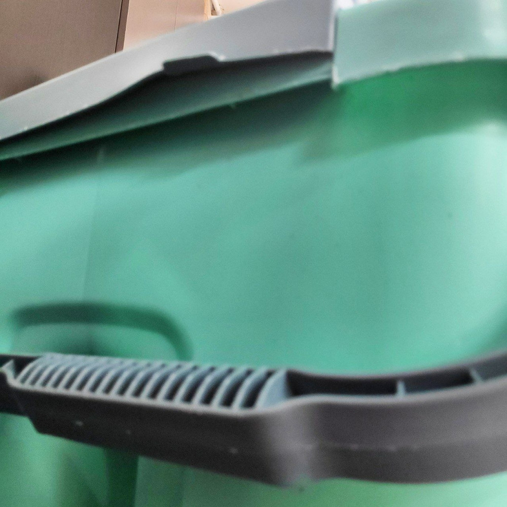 УЦЕНКА Швабра с ведром 12 л. и автоматическим отжимом - комплект для уборки Триумф Pro Max Flat Mop Self Wash - фото 3 - id-p204430638