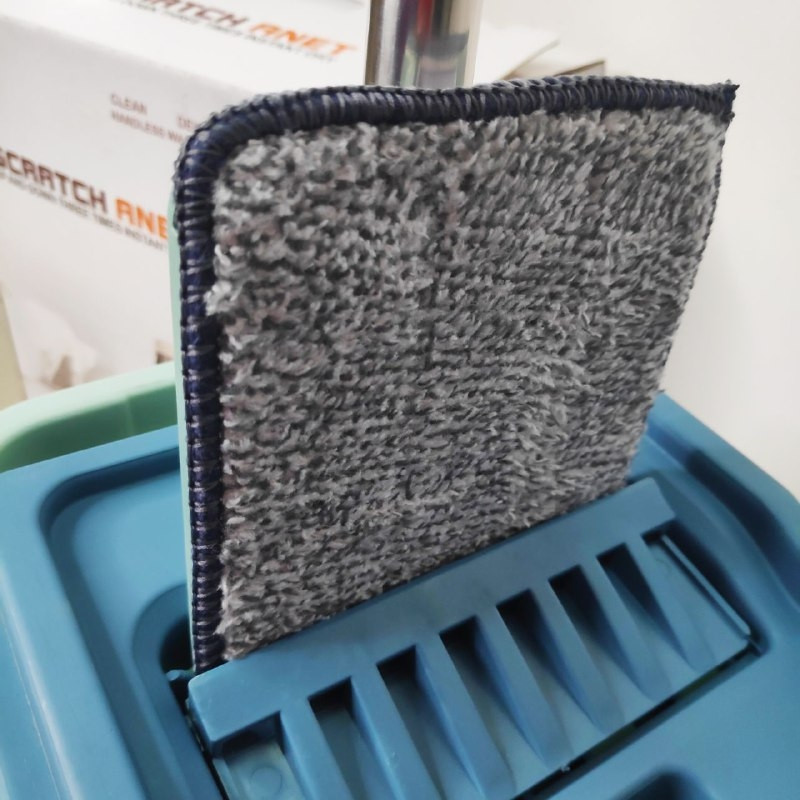 УЦЕНКА Швабра с ведром 12 л. и автоматическим отжимом - комплект для уборки Триумф Pro Max Flat Mop Self Wash - фото 5 - id-p204430638