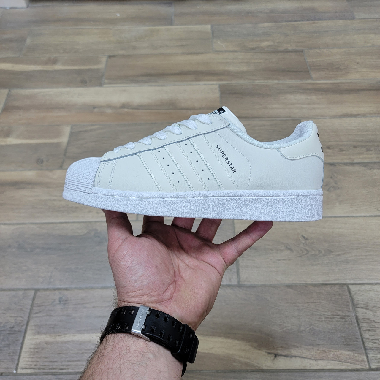 Кроссовки Adidas Superstar Old School Beige White