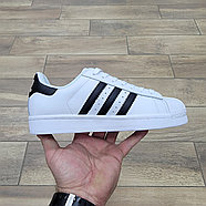 Кроссовки Adidas Superstar White / Black, фото 2