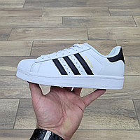 Кроссовки Adidas Superstar White / Black 37