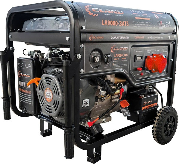 Бензиновый генератор ELAND LA9000-3-ATS - фото 1 - id-p204430947