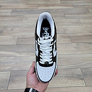 Кроссовки Bape Sta Low L It Black White, фото 8