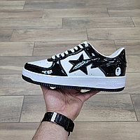 Кроссовки Bape Sta Low L It Black White 43