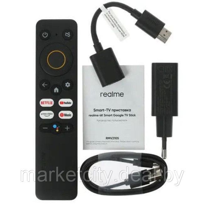 Медиаплеер Realme TV STICK 4K EU - фото 2 - id-p204441048