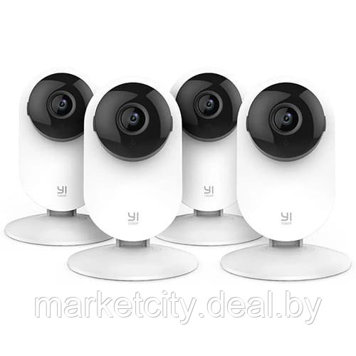 IP-камера Yi Home Camera 1080p Family Pack 2-in-1 Европейская версия Белый - фото 3 - id-p204441123