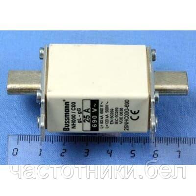 HRC FUSE LINK, OFAA000GG25, 25A, 690V, IEC000 (68298938) - фото 1 - id-p204446879