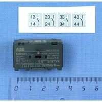 AUX. CONTACT FOR SWITCHES, OA1G10, 1NO (64078488)