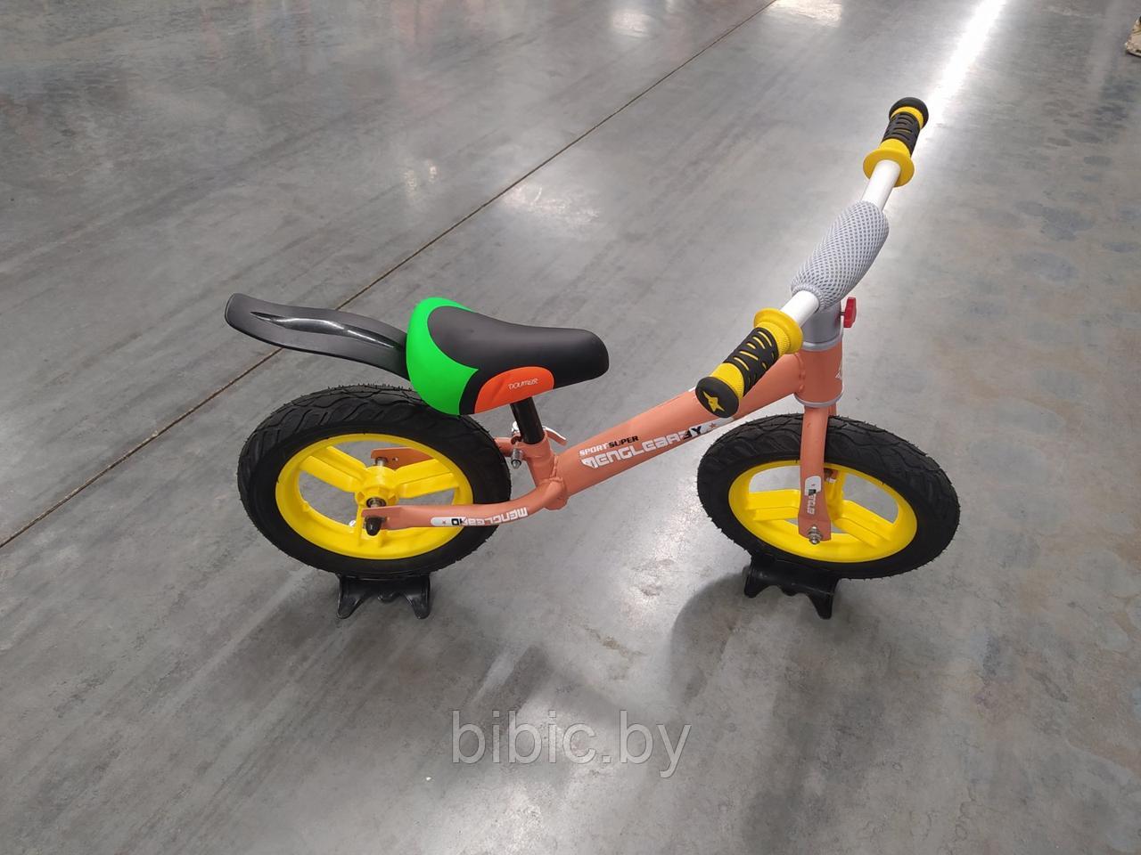 Беговел самокат для детей, детский велобег велосипед без педалей ( детский транспорт для малышей ) - фото 3 - id-p204452525