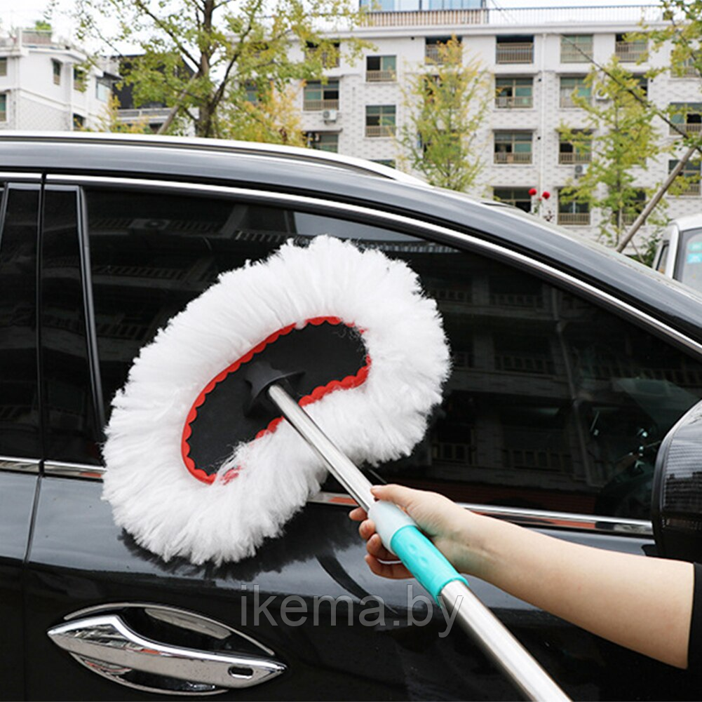 Щетка для мытья автомобиля и стекол телескопическая 90 см. (QH22-86) - фото 6 - id-p204452650