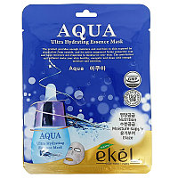 Тканевая Маска для лица Ekel Aqua увлажнение