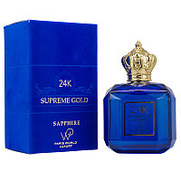 Lux Paris World Luxury 24K Supreme Gold Sapphire,edp., 100ml