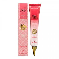 Осветляющий крем для век с экстрактом розы Rose Eye Cream 3W CLINIC 40ml