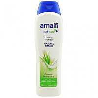 Amalfi Шампунь - Крем Семейный Натуральный " Natural Cream ", для Всех Типов Волос, 750 мл