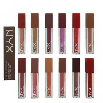 Блеск Для Губ Nyx Soft Matte Lip Cream Doux Mat A Liquid Leveres, 12 цв